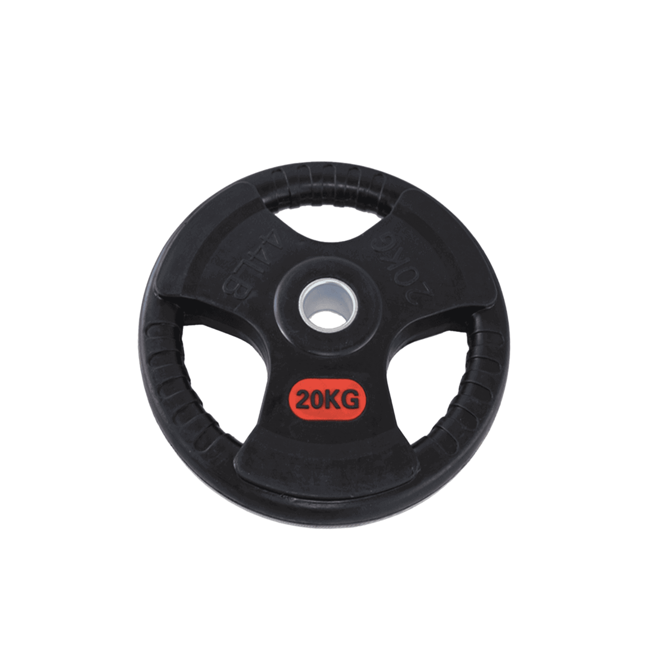 2x 20kg Olympische Hantel Scheiben 50mm Tri Grip Set