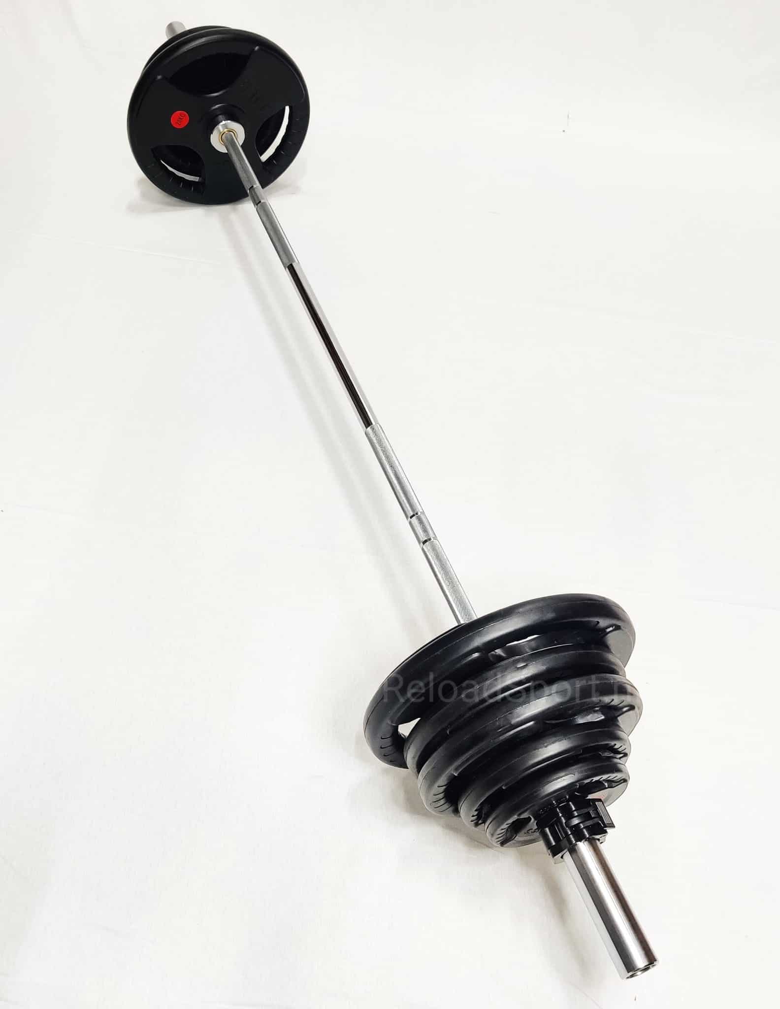 Olympisches Hantelset 115KG –Langhantel 220cm –95KG Scheiben