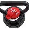 Verstellbare Kettlebell 18KG - Reload - Fitnesshilfe für Kraft und Ausdauer - 7 Gewichtsoptionen - Langlebiges Design - TexfitTrading.de