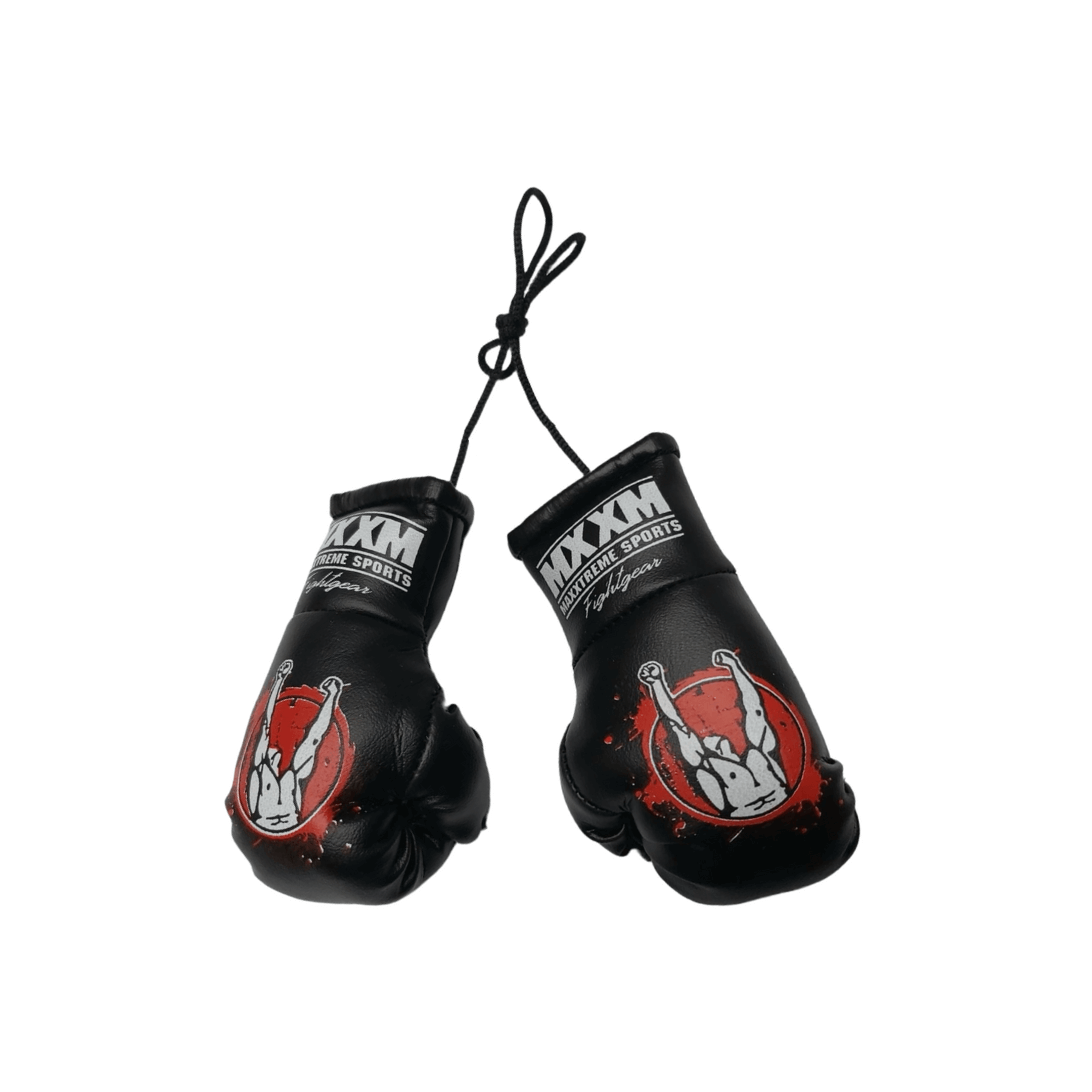 Maxxtreme Schlüsselanhänger mit Mini Boxhandschuhen -Schwarz