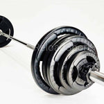 Olympisches Hantelset 115KG –Langhantel 220cm –95KG Scheiben