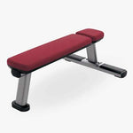 Professionelle Hantelbank Flach Rot - Reloadsport - Fitnessbank 116x72x44cm - 30KG - Belastbarkeit 317KG - TexfitTrading.de