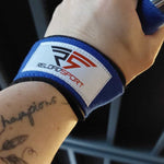 Lifting Straps - blaue Lifting Straps - Reload - 2er Set - Hochwertiger Griff und Unterstützung für Kraftsportler - TexfitTrading.de