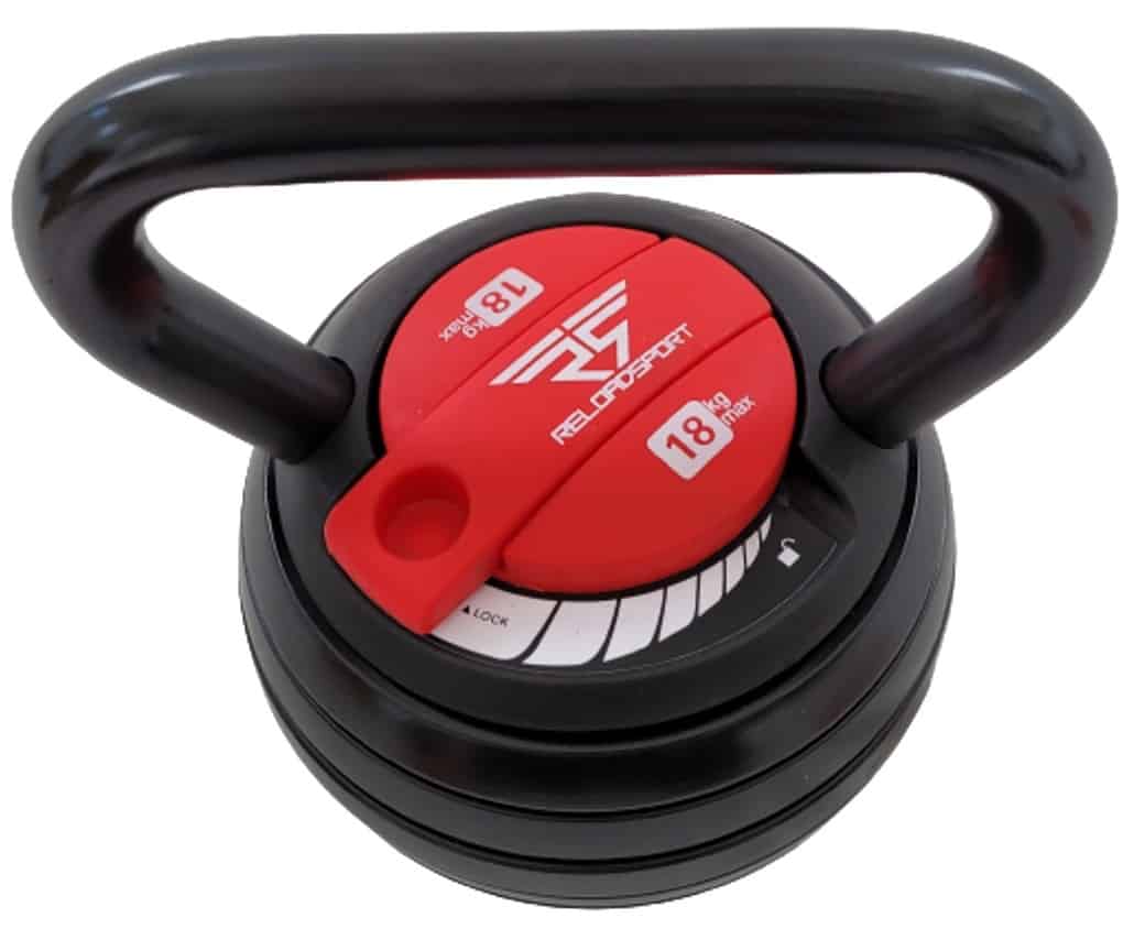 Verstellbare Kettlebell 18KG - Reload - 7 Gewichtsoptionen