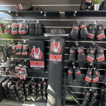 Maxxtreme S25 PU Schienbeinschoner - Kunstleder - Abriebfest & Flexibel - 3 Riemen - 1 Schlaufe - Alle Größen - PU S25 Klassifizierung - TexfitTrading.de