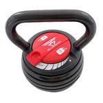 Verstellbare Kettlebell 9KG - Trainingshilfe fur Kraft, Rumpf und Ausdauer - 7 Gewichtsoptionen - Nachhaltig - TexfitTrading.de