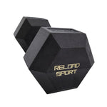 Sechskanthantel-Set 10 KG (2 x 10 kg) - Gusseisen mit Gummibeschichtung - Gym Quality - Dutchforge.store